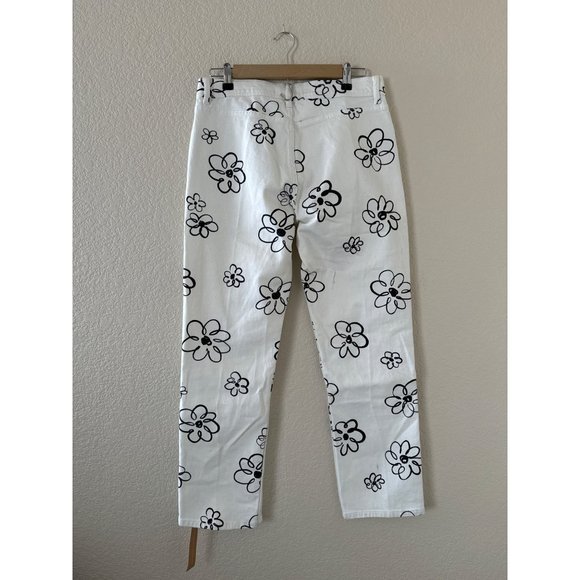 Reformation " Julianna Zip Mid Rise Straight Leg Jeans" Size 30 - Picture 3 of 15